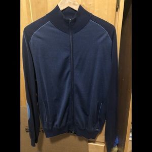 Stefano Ricci Blue Full-Zip Sweater Full Retail Price $2,100
